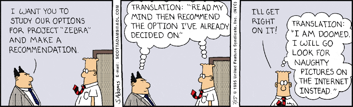 Dilbert Cartoon